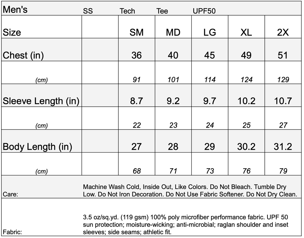 Adult UPF50 Tech Tee -Black- AACR 2023 Finisher
