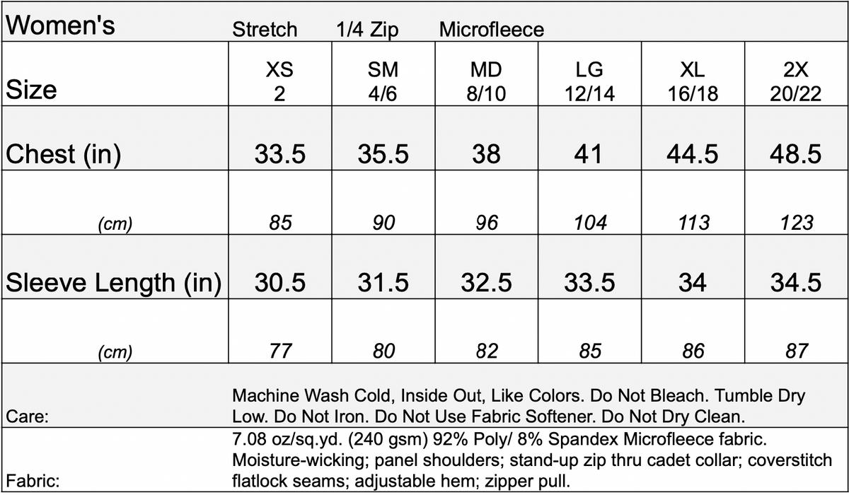 Microfleece 1/4 Zip -Black- 2023 D&W Finisher LCP - (Women's Fit)