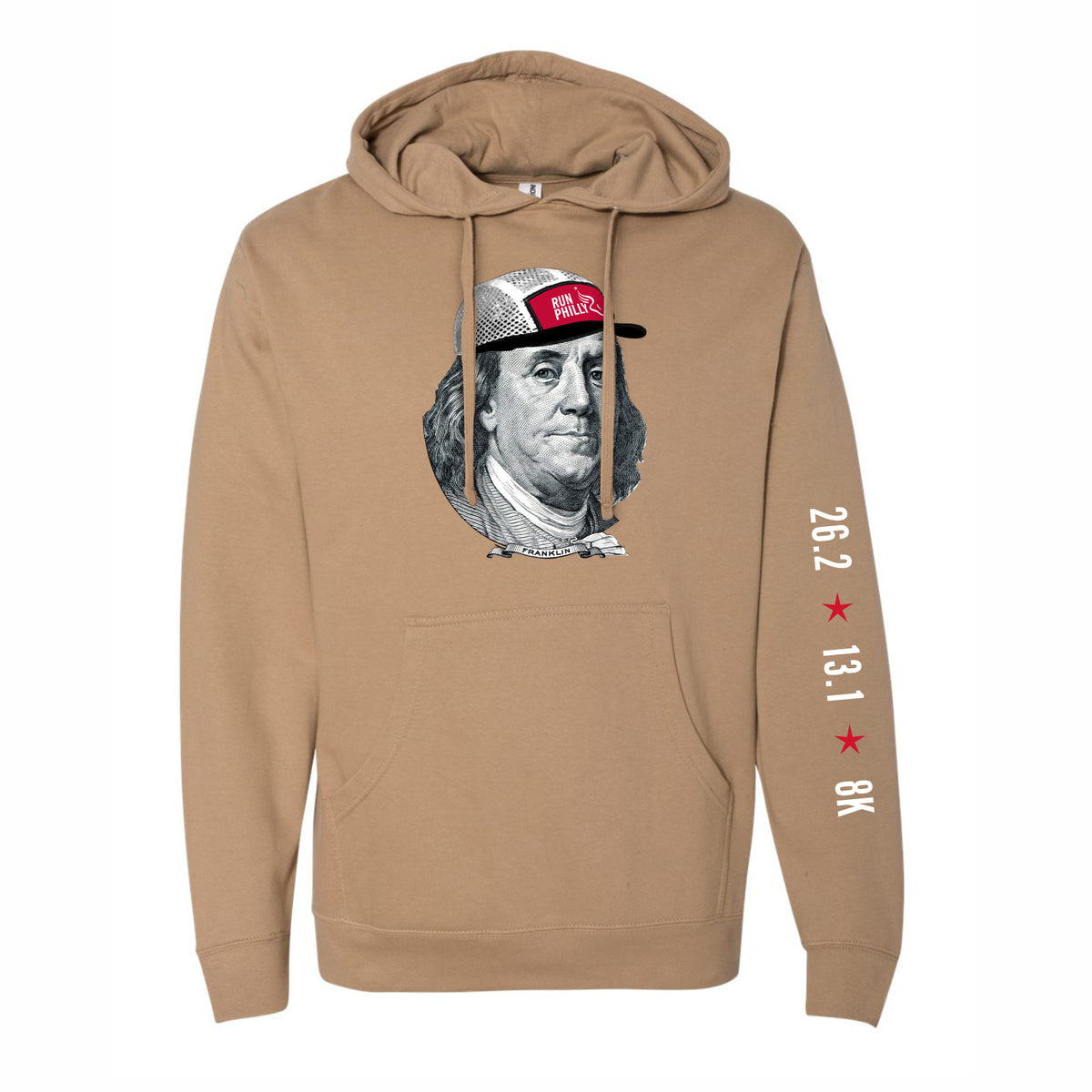 Adult Fleece Hoody -Sandstone- Ben