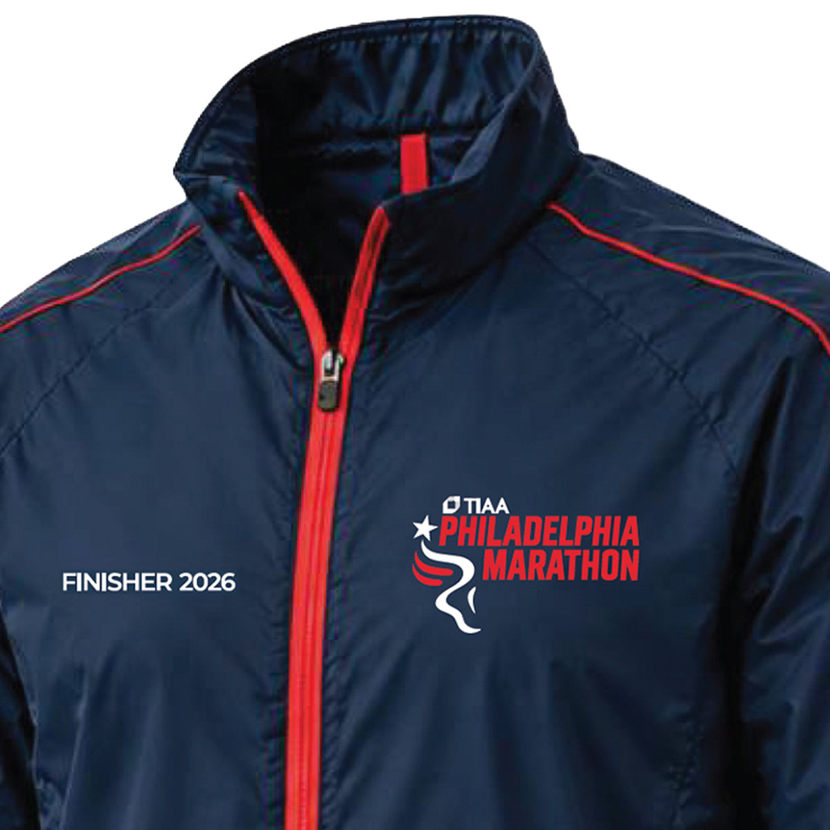Adult Tech Jacket -Navy- TIAA 2026 Finisher Embr.