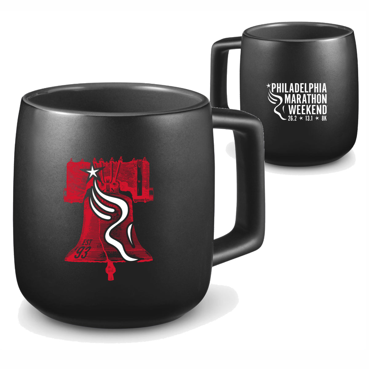 Mug -Black Square Handle- Bell