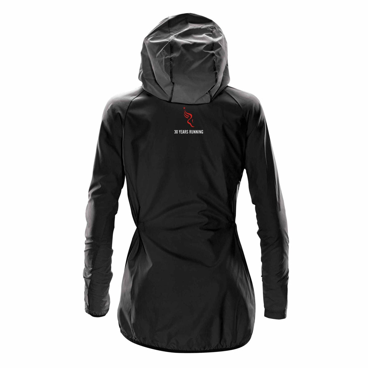 Zip Hooded Shell -Black- 2023 AACR Finisher Embr.