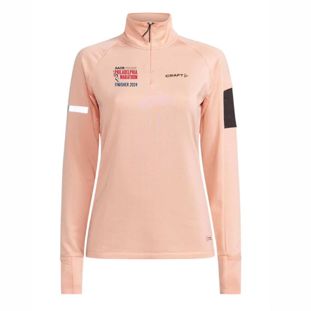 Fitted CRAFT Eco 1/4 Zip -Cosmo- AACR 2024 Finisher Embr.