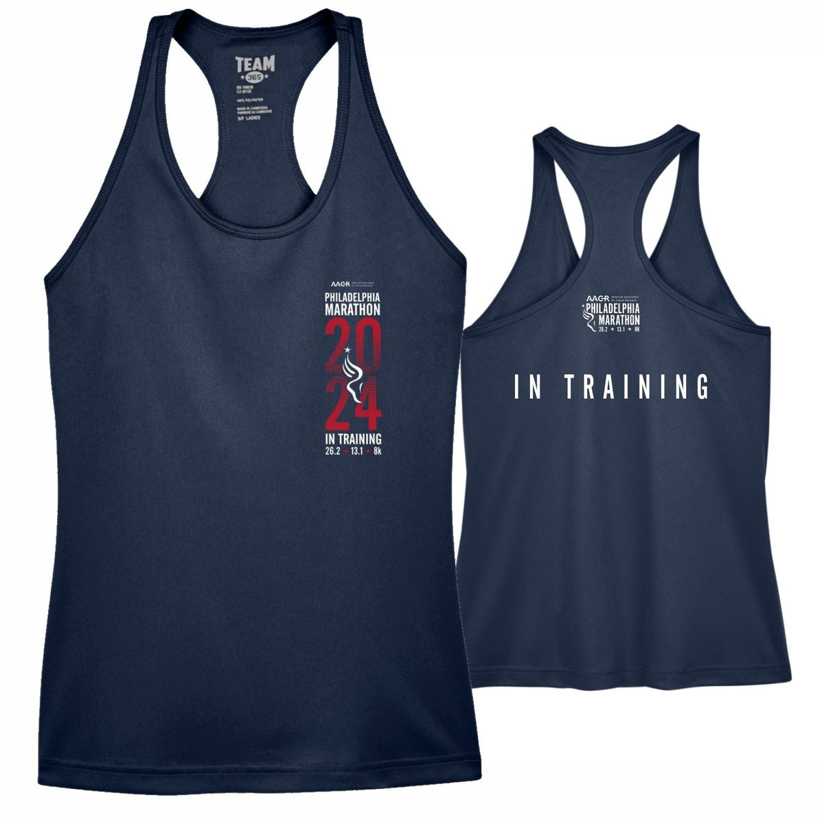 Tech Singlet -Navy- 2024 In Training ("Slim Fit")