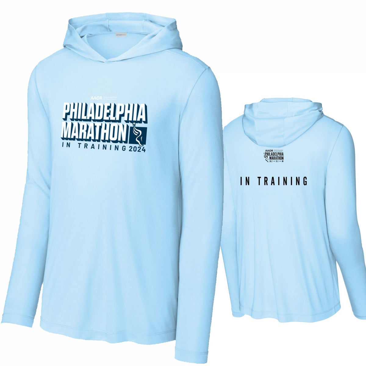 LS Sun Hoody -Light Blue- 2024 In Training ("Loose Fit")