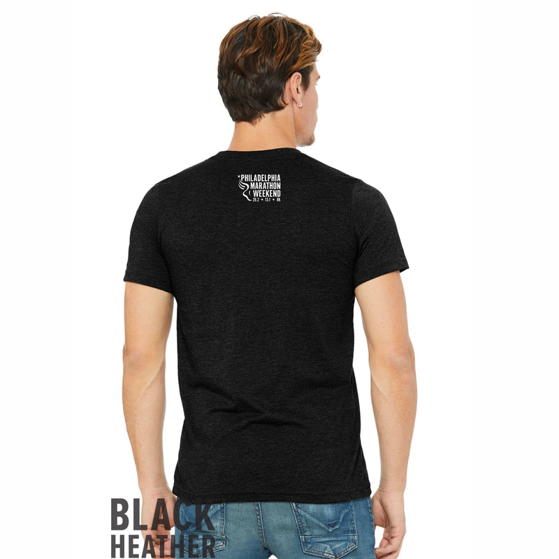 Unisex Fashion Tee -Black Heather- PMW Repeat