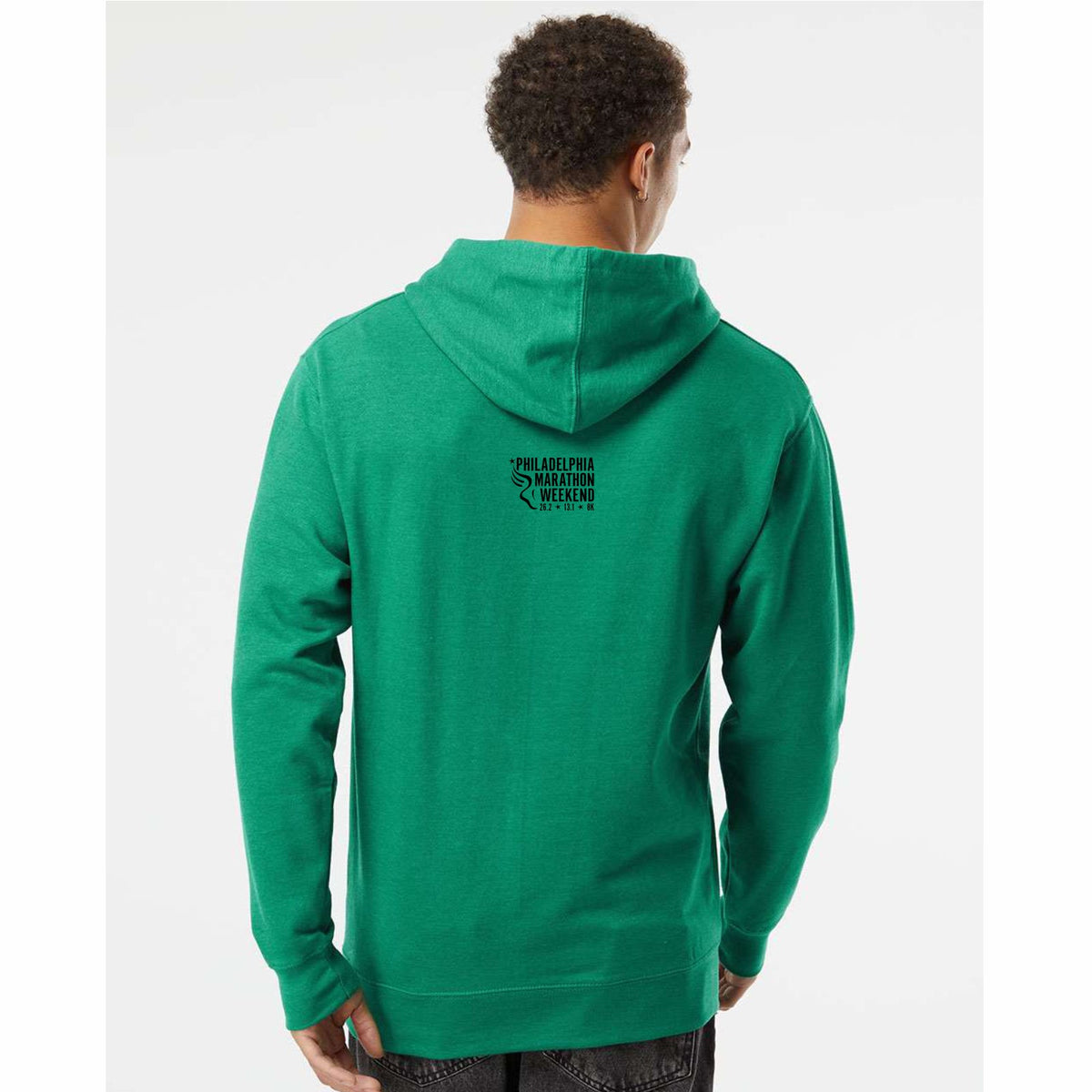 Adult Fleece Hoody -Kelly Heather- PMW Bell