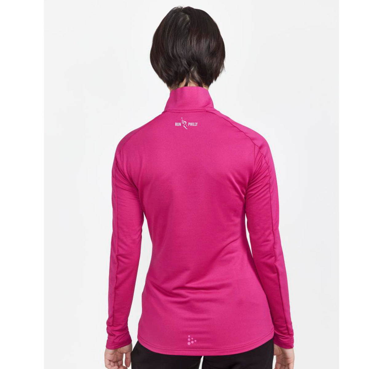 Fitted CRAFT 1/4 Zip -Roxo- PMW Embroidery