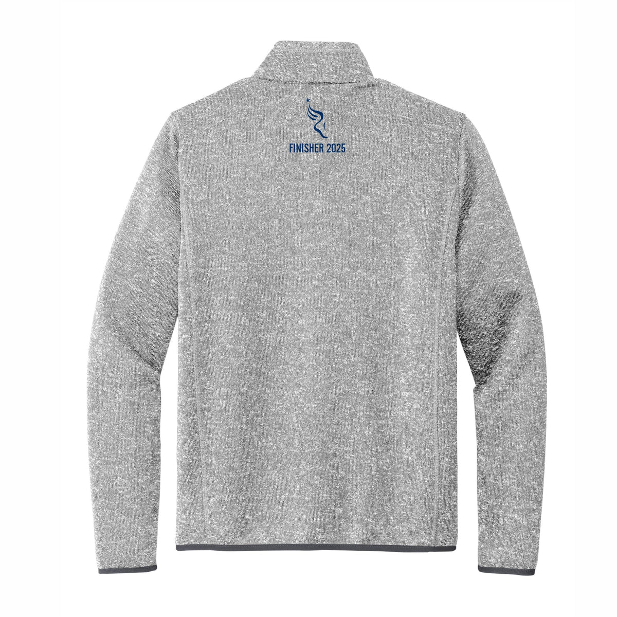 Adult Zip Sweaterfleece -Grey Heather- AACR 2025 Finisher Embr.