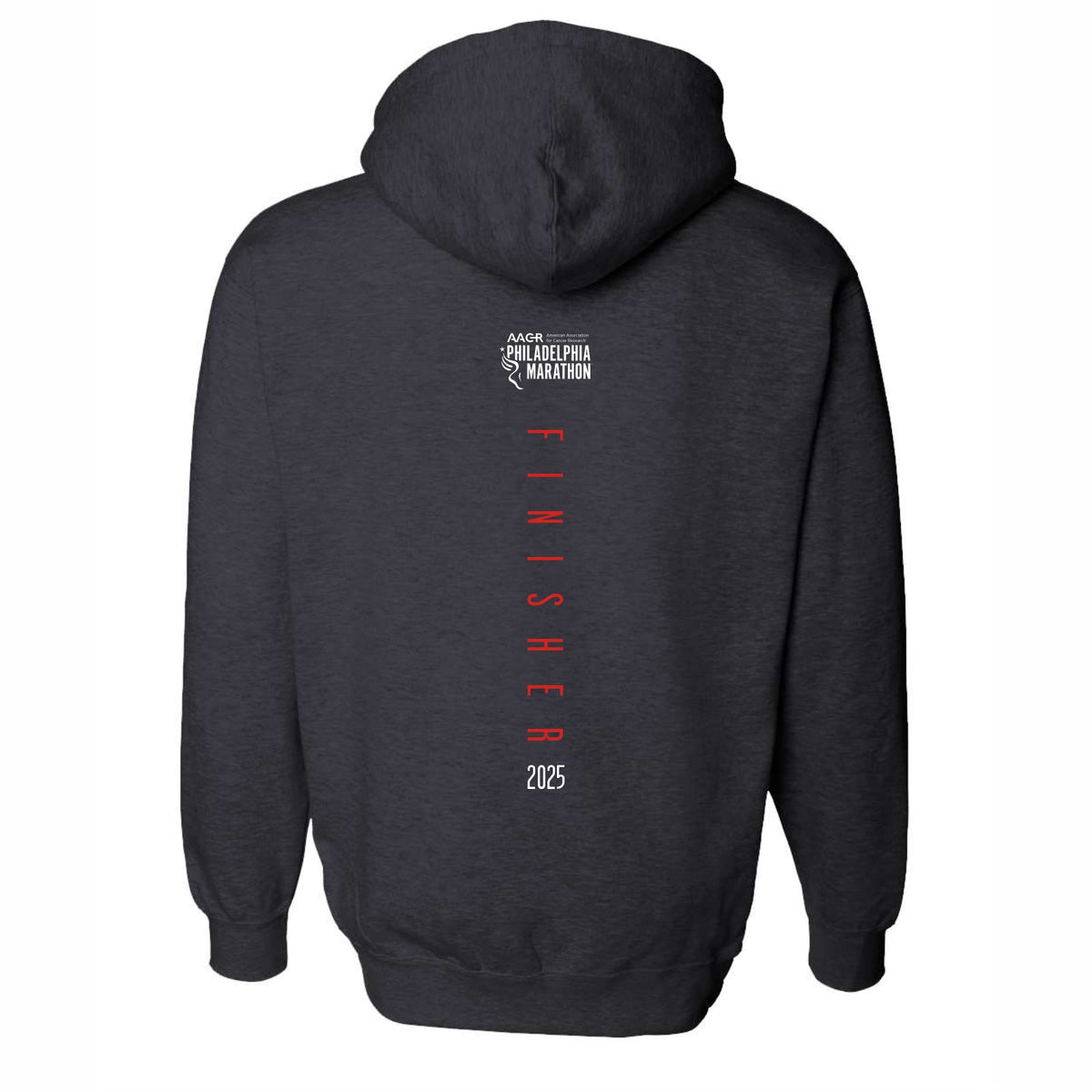 Adult Fleece Heavy Hoody -Charcoal Heather- 26.2 2025 Finisher