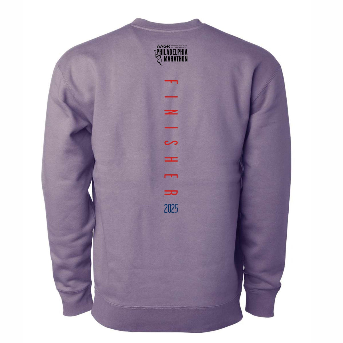 Adult Fleece Heavy Crew -Plum- 26.2 2025 Finisher