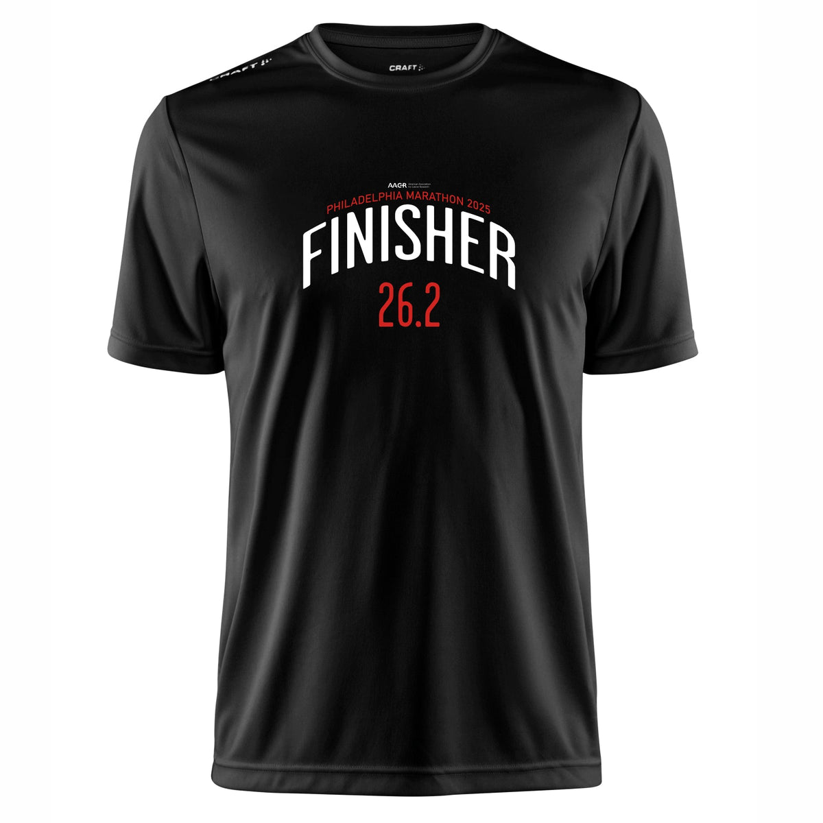 Adult Tech CRAFT Tee -Black- 26.2 2025 Finisher