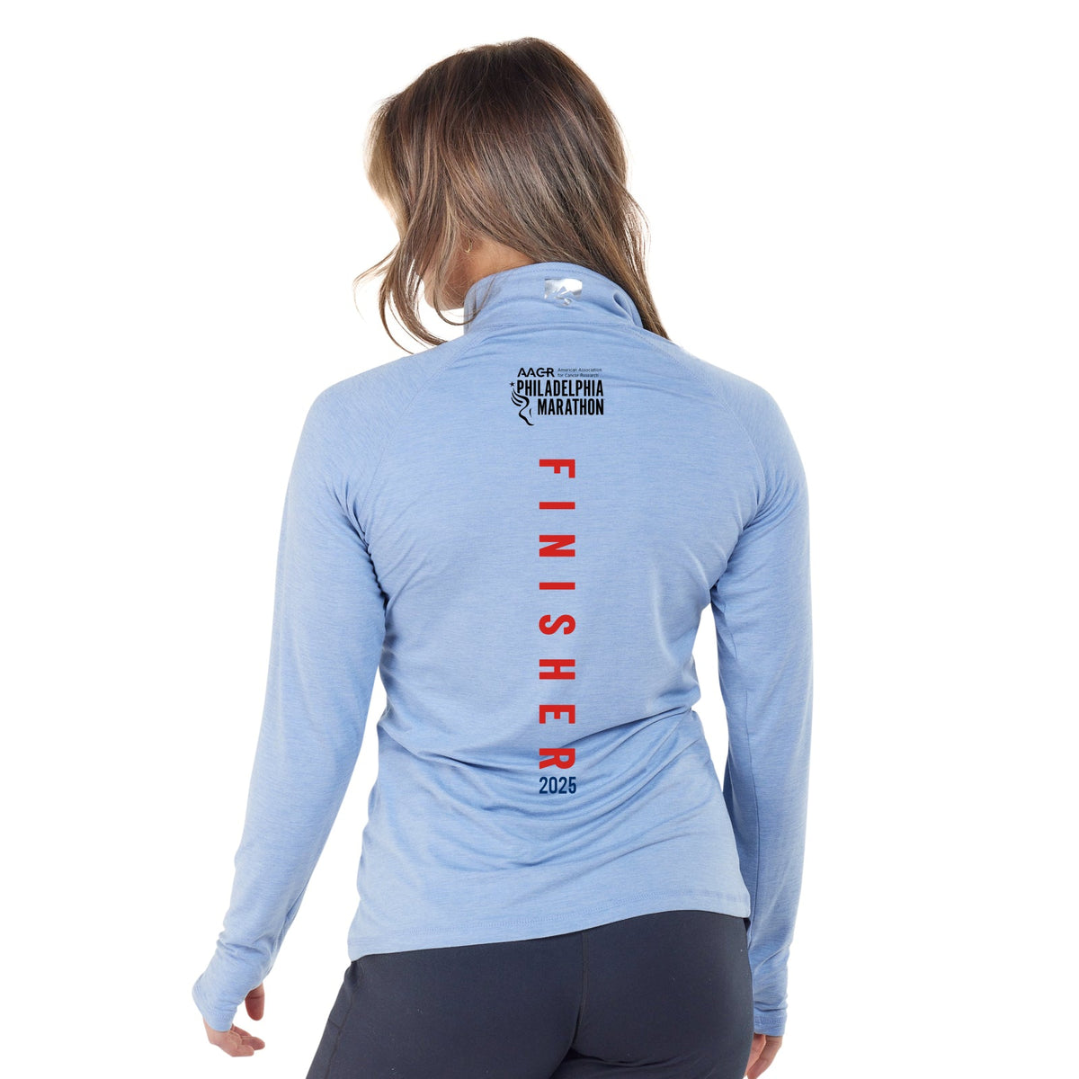 Fitted Sueded Eco 1/4 Zip -Twilight- AACR 2025 Finisher