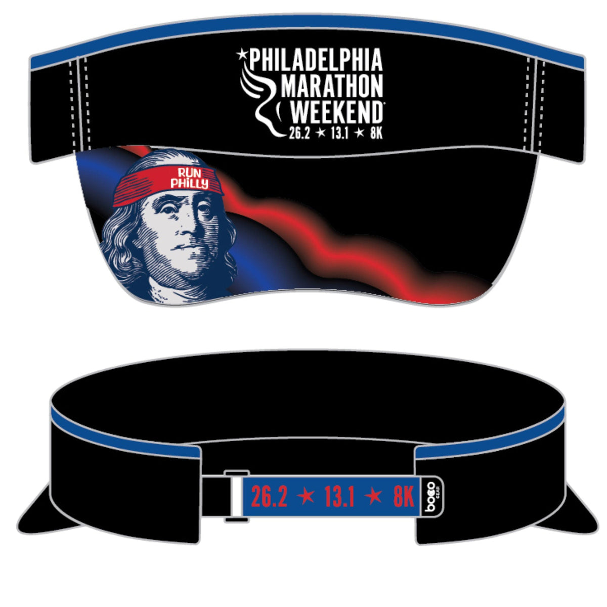 Visor -Black Velcro- Ben