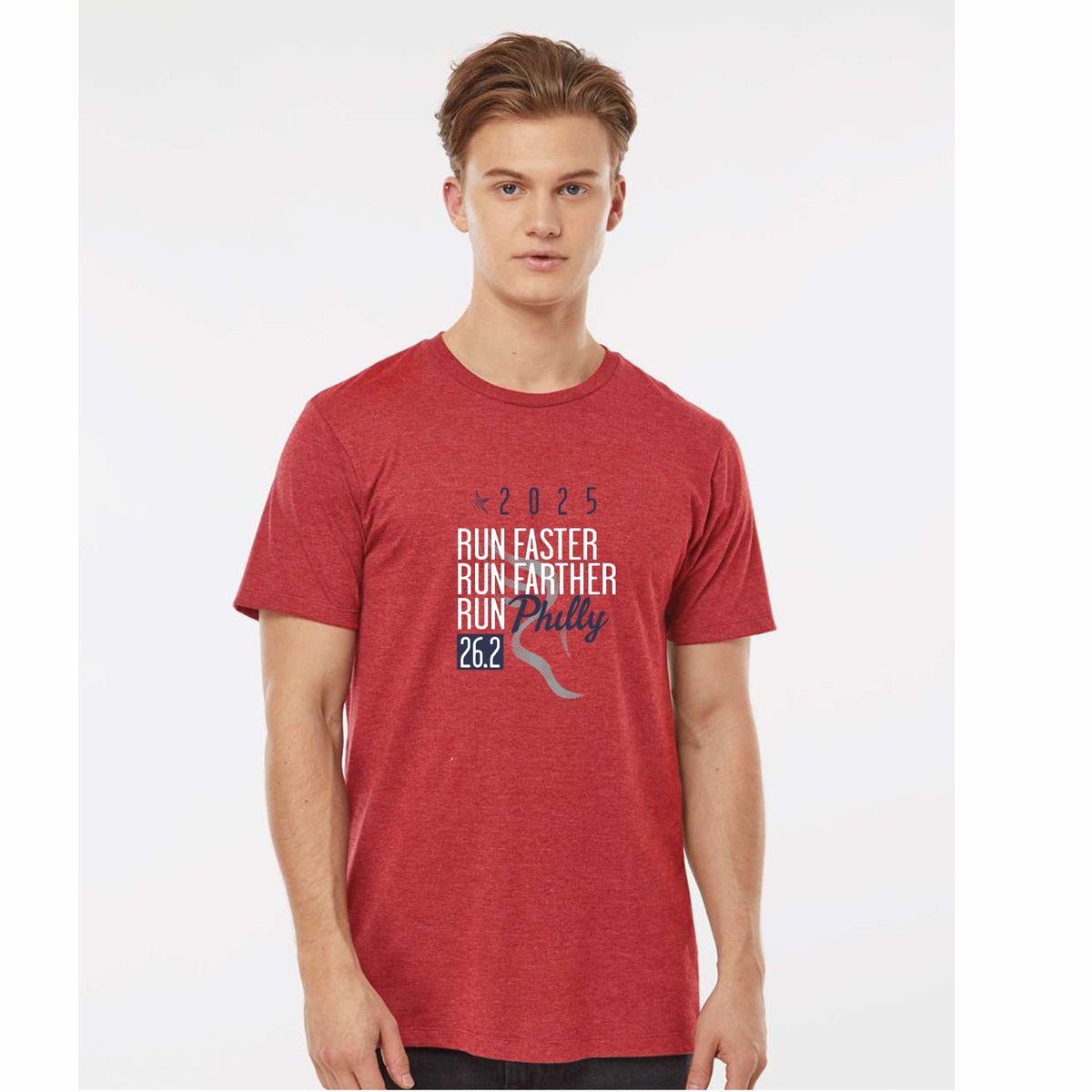 Adult Fashion Tee -Heather Red- PMW 2025 Course