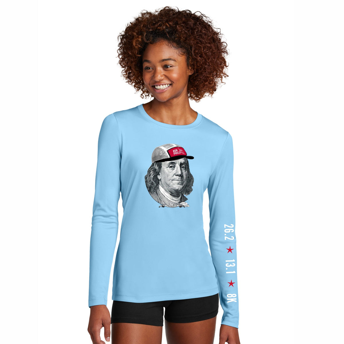 Fitted LS Tech UPF50 Tee -Light Blue- Ben