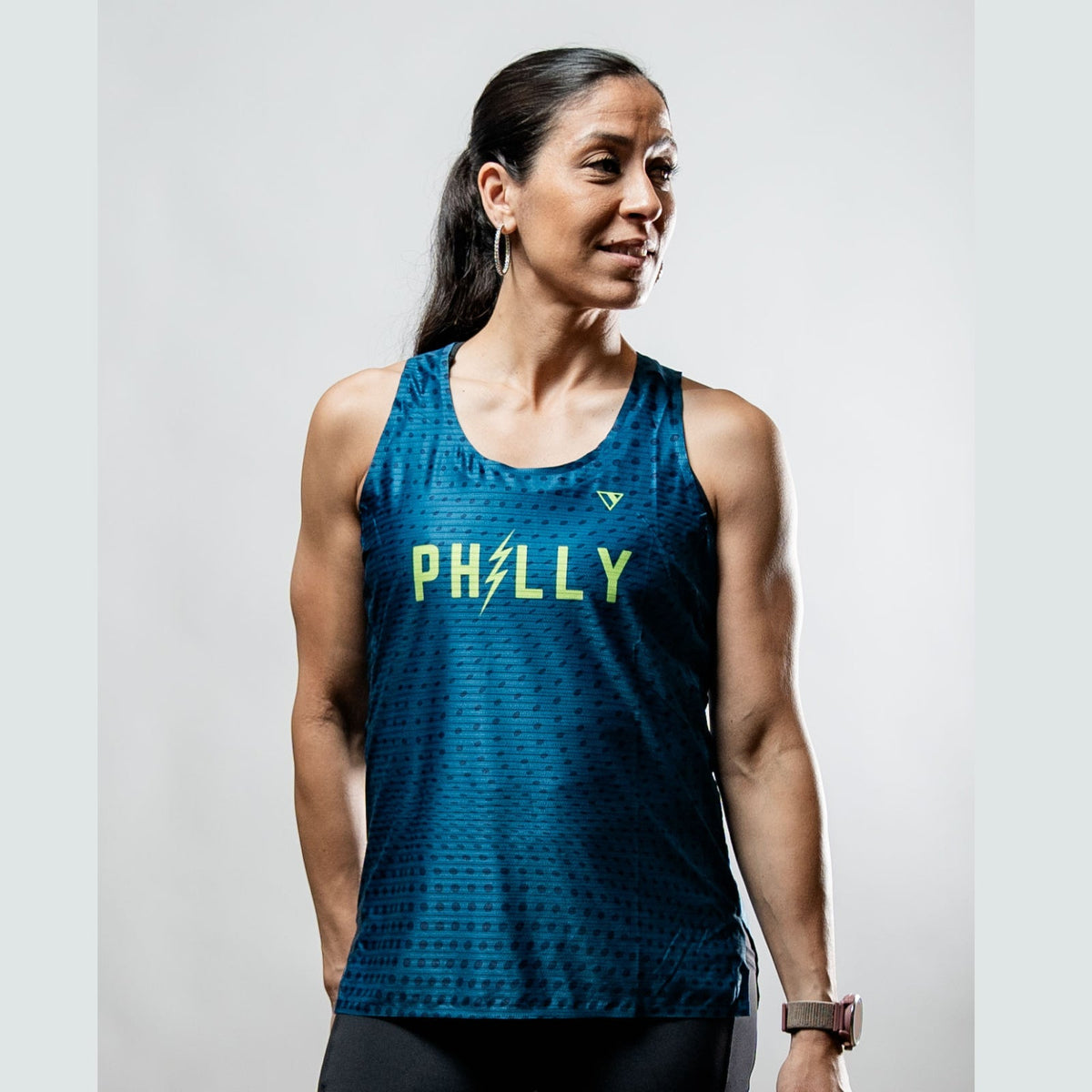 Fitted Tech Varlo Tank -Power Blue- PMW Run Philly