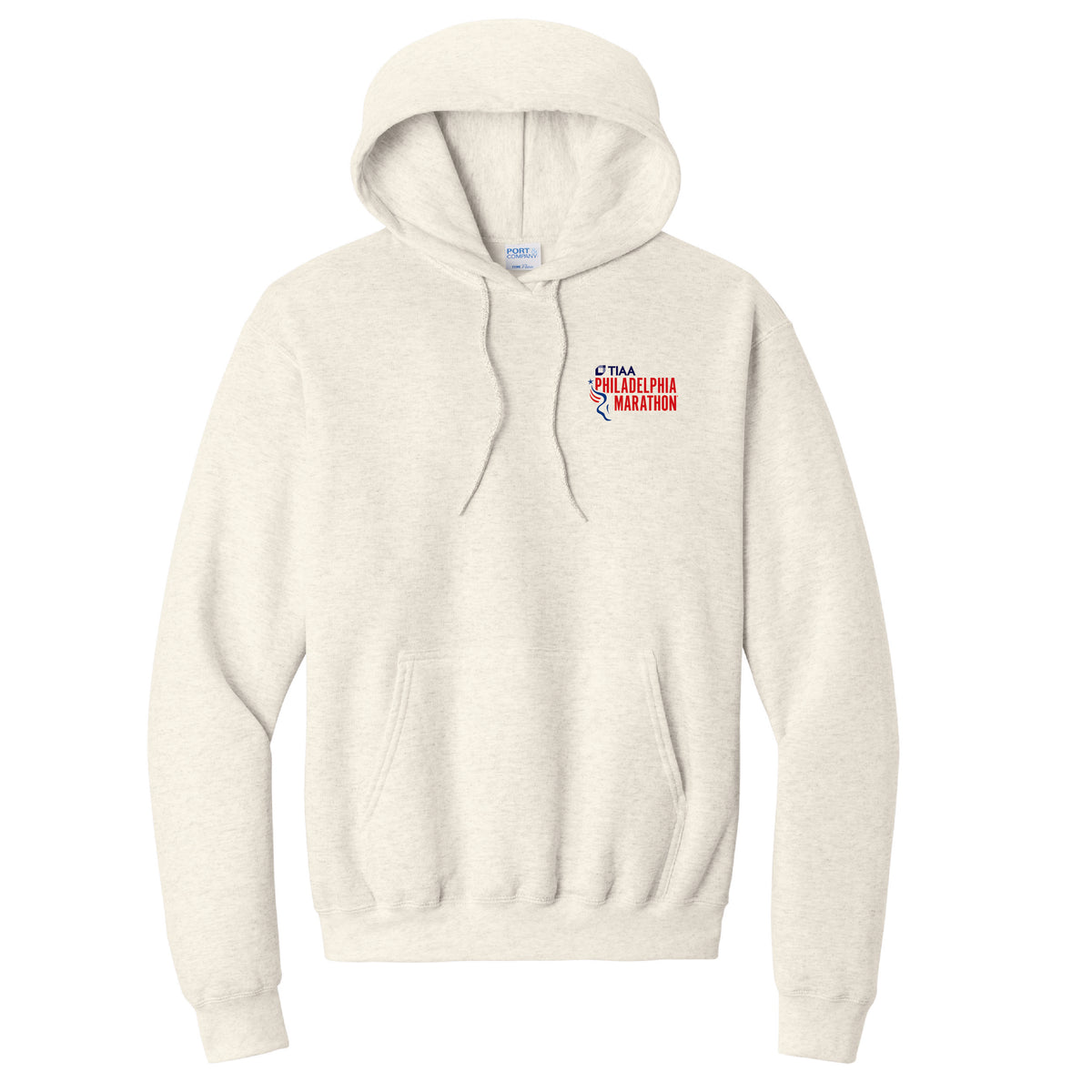 Adult Fleece Hoody -Oatmeal- Embroidery