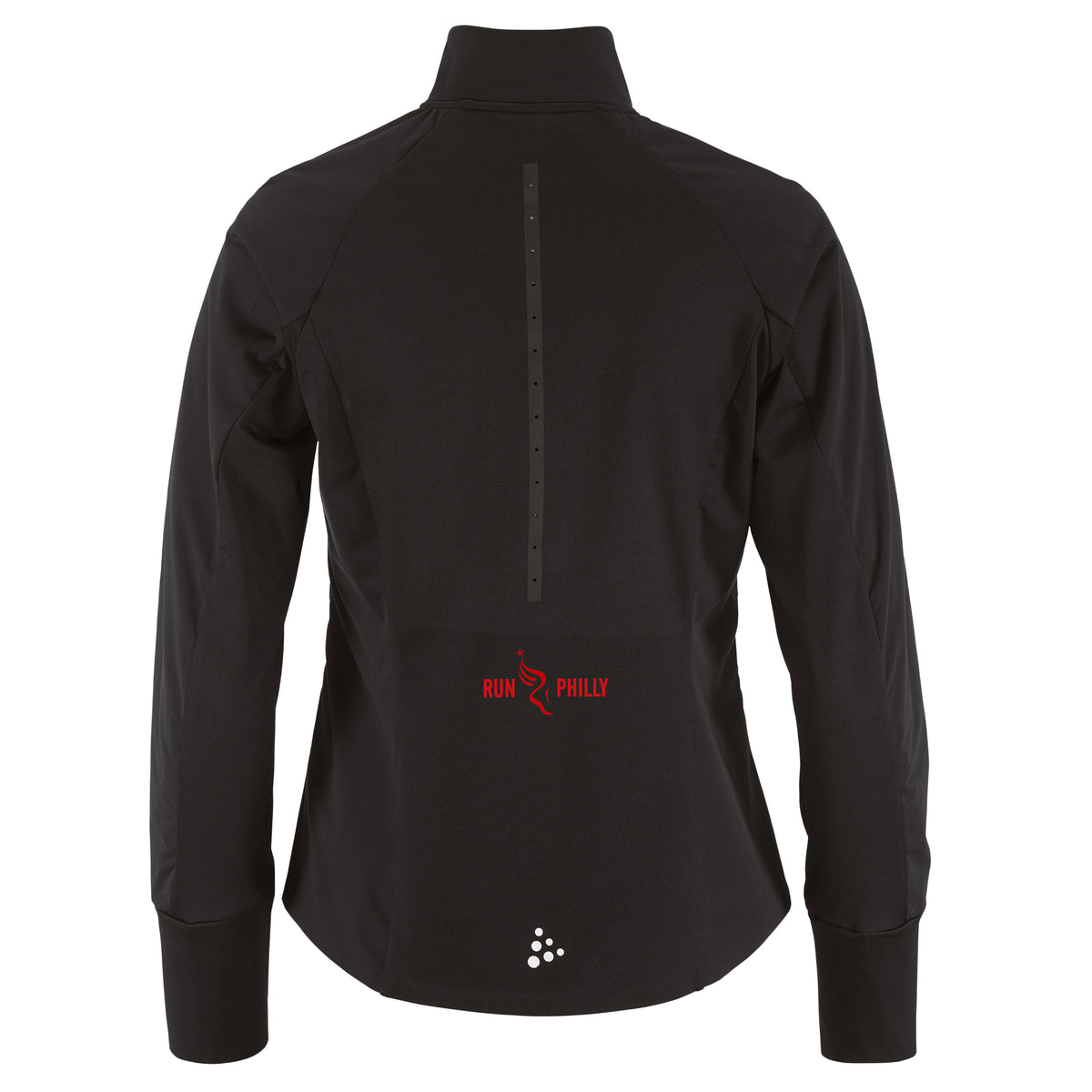 Fitted CRAFT Nordic Jacket -Black- PMW Embroidery