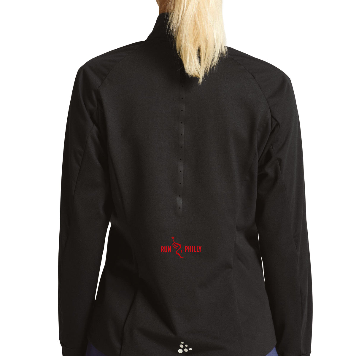 Fitted CRAFT Nordic Jacket -Black- PMW Embroidery