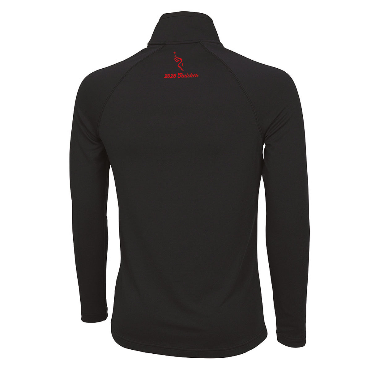 Adult Tech 1/4 Zip -Black- TIAA 2026 Finisher Embr.