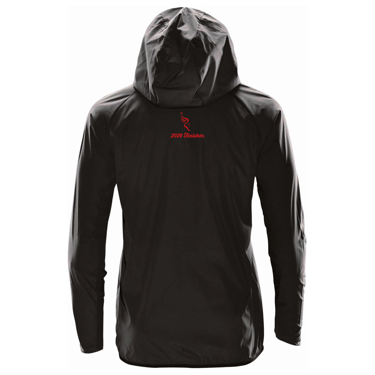 Adult Zip Hooded Shell -Black- TIAA 2026 Finisher Embr.