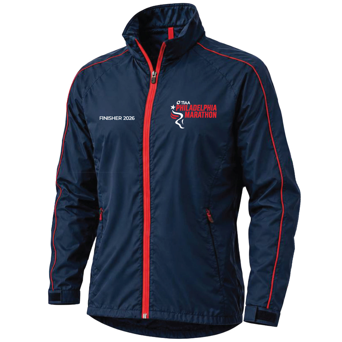 Fitted Tech Jacket -Navy- TIAA 2026 Finisher Embr.