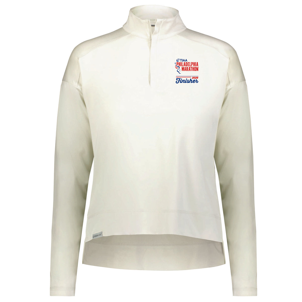 Fitted Sueded Eco 1/2 Zip -Birch- TIAA 2026 Finisher Embr.