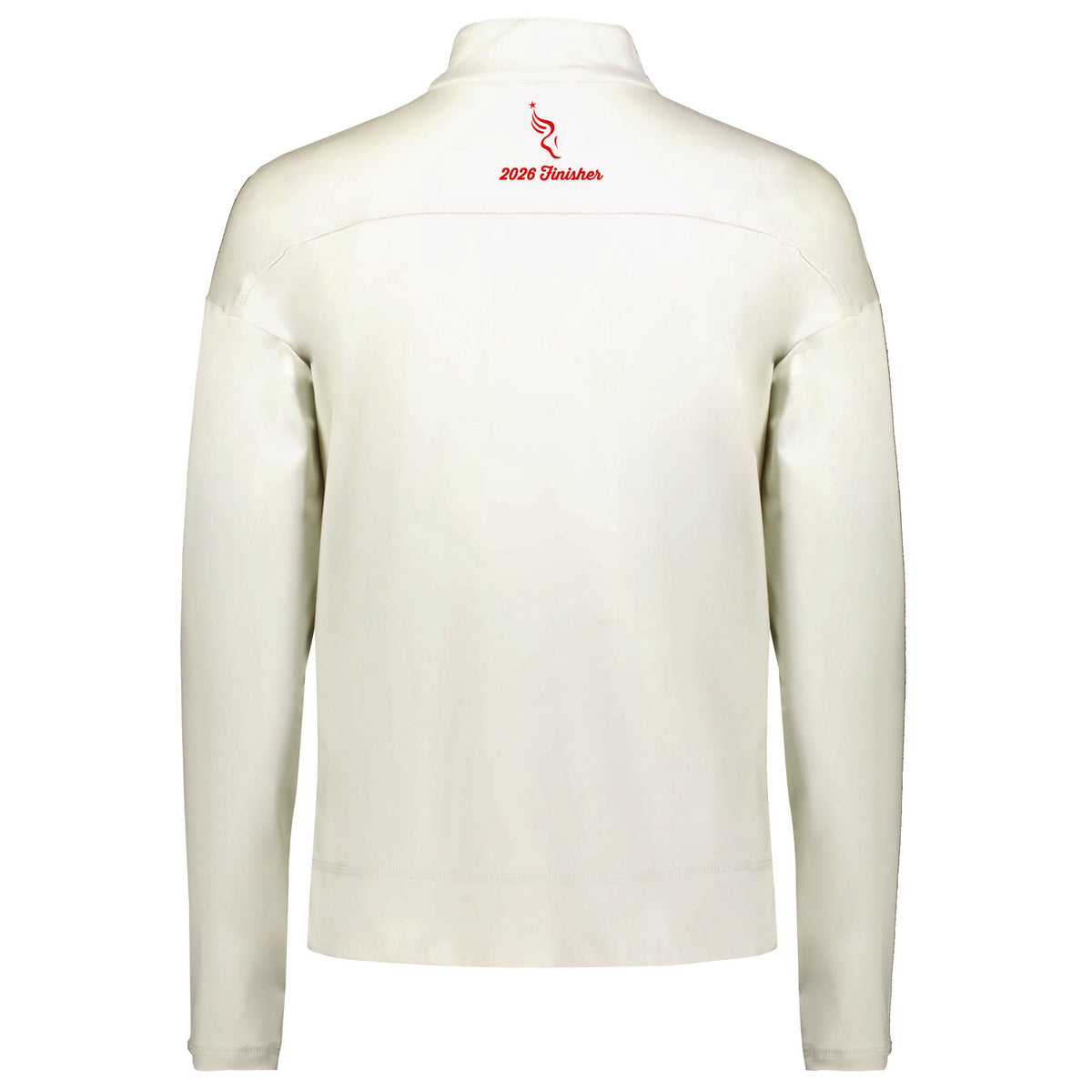 Fitted Sueded Eco 1/2 Zip -Birch- TIAA 2026 Finisher Embr.