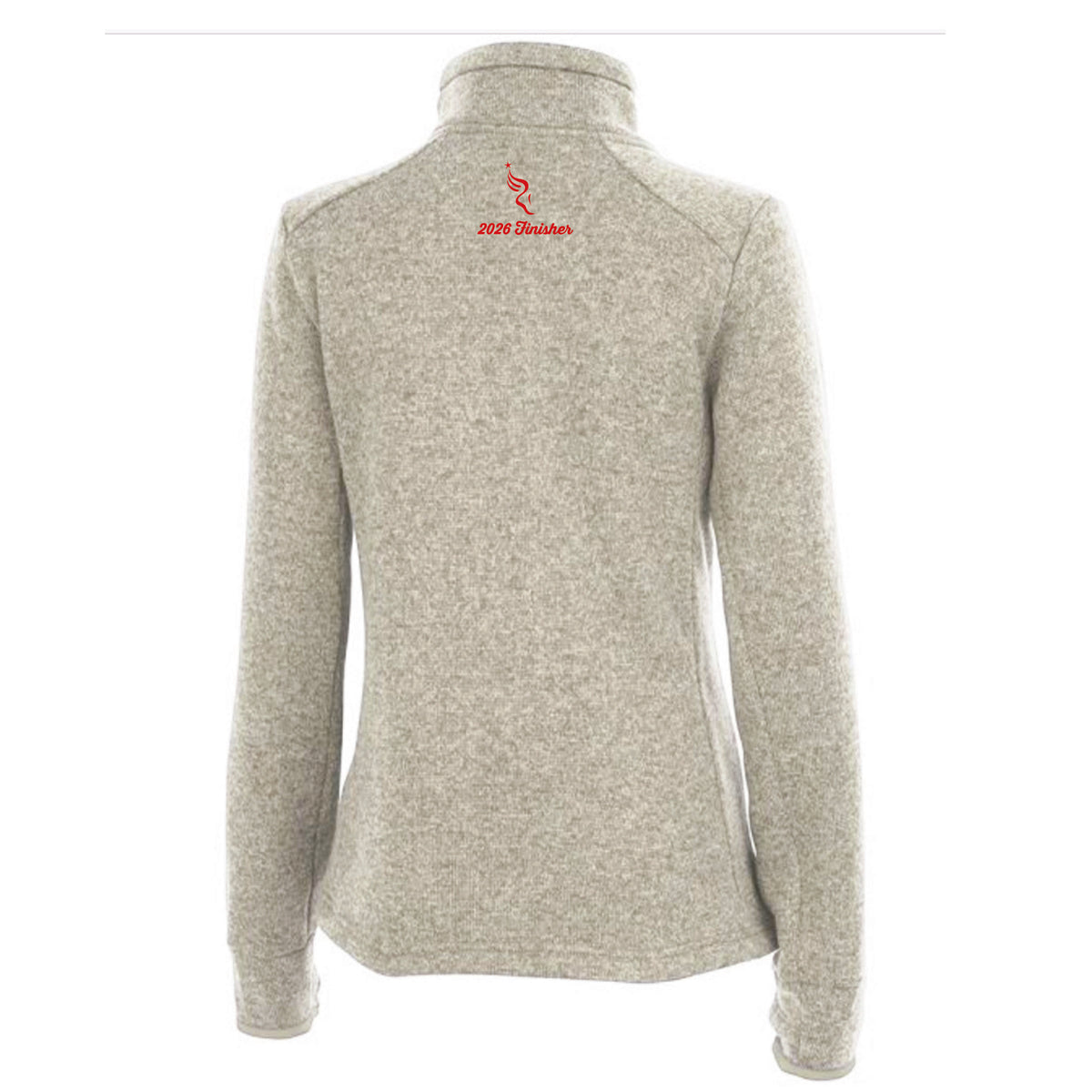 Fitted Sweaterfleece -Oatmeal- TIAA 2026 Finisher Embr.