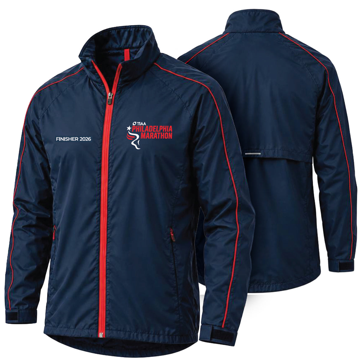 Adult Tech Jacket -Navy- TIAA 2026 Finisher Embr.