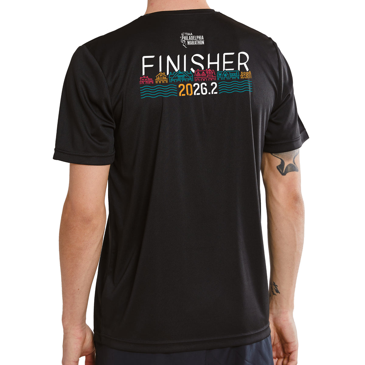 Adult Tech Tee -Black- TIAA 2026 Finisher