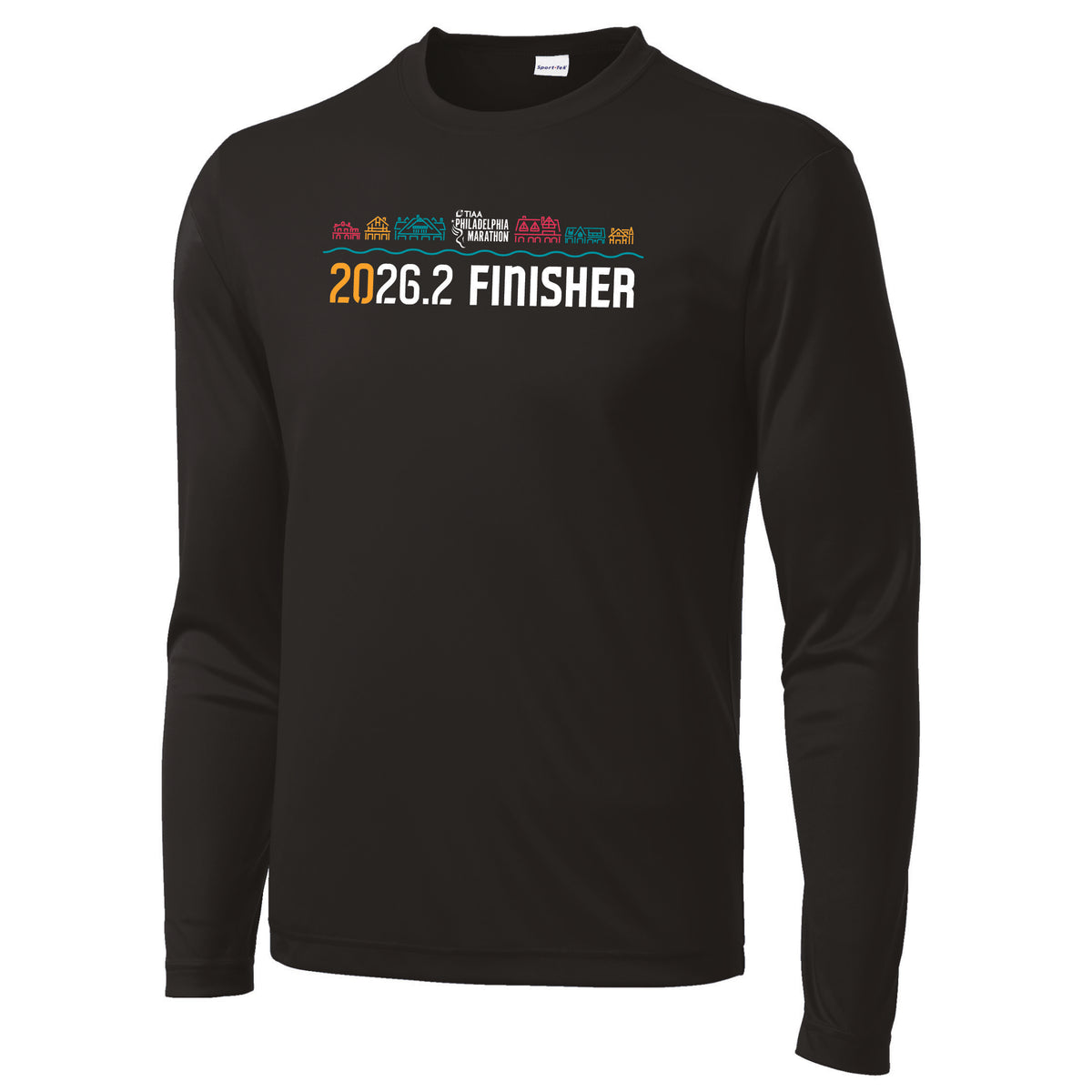 Adult LS Tech Tee -Black- TIAA 2026 Finisher