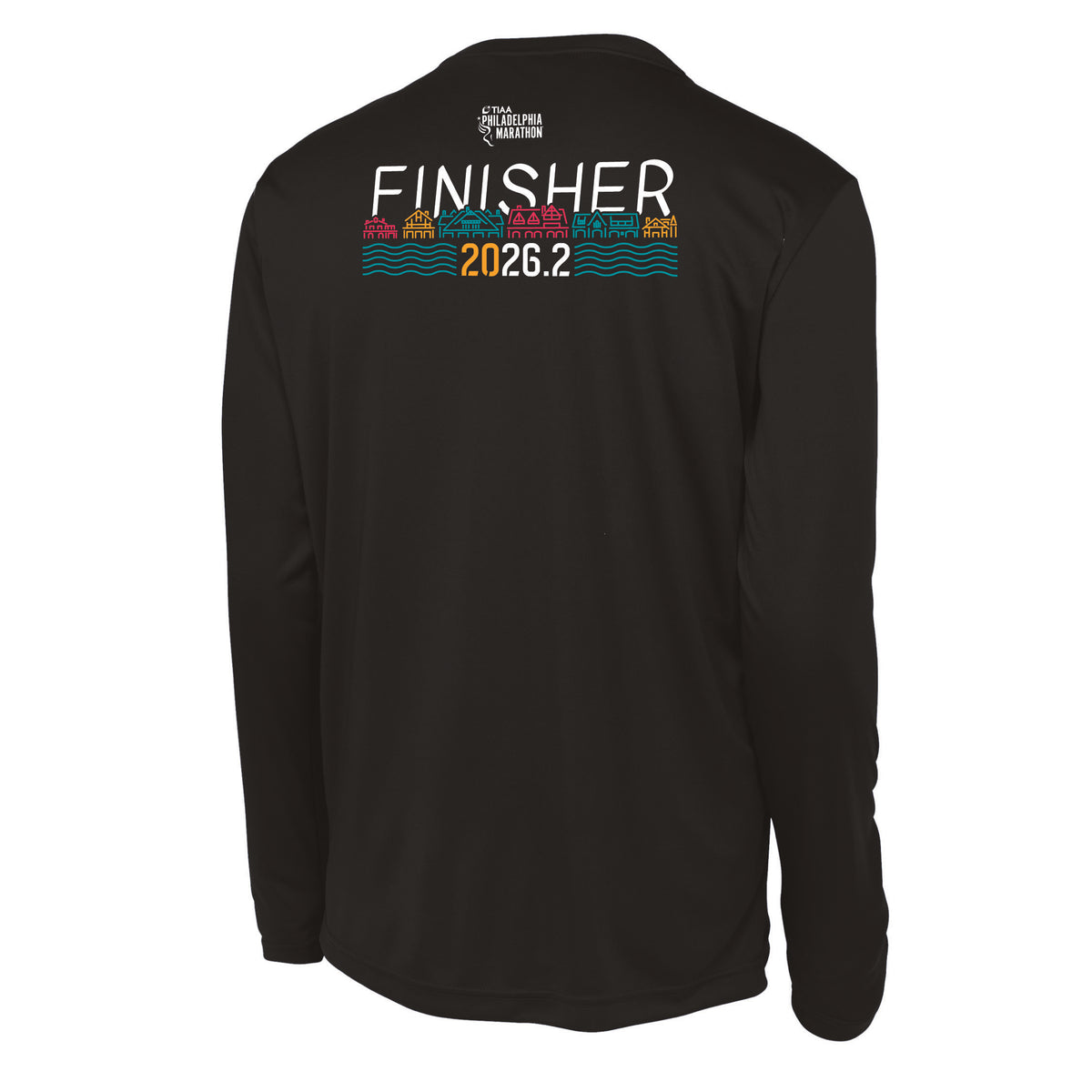 Adult LS Tech Tee -Black- TIAA 2026 Finisher
