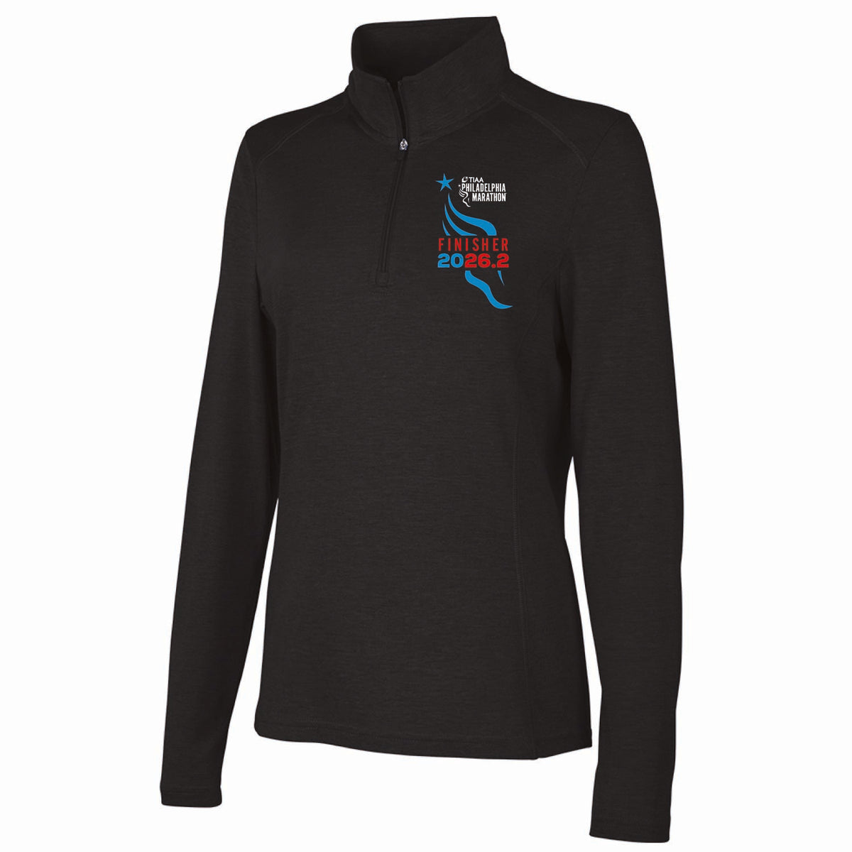 Fitted Triblend 1/4 Zip -Black Heather- TIAA 2026 Finisher