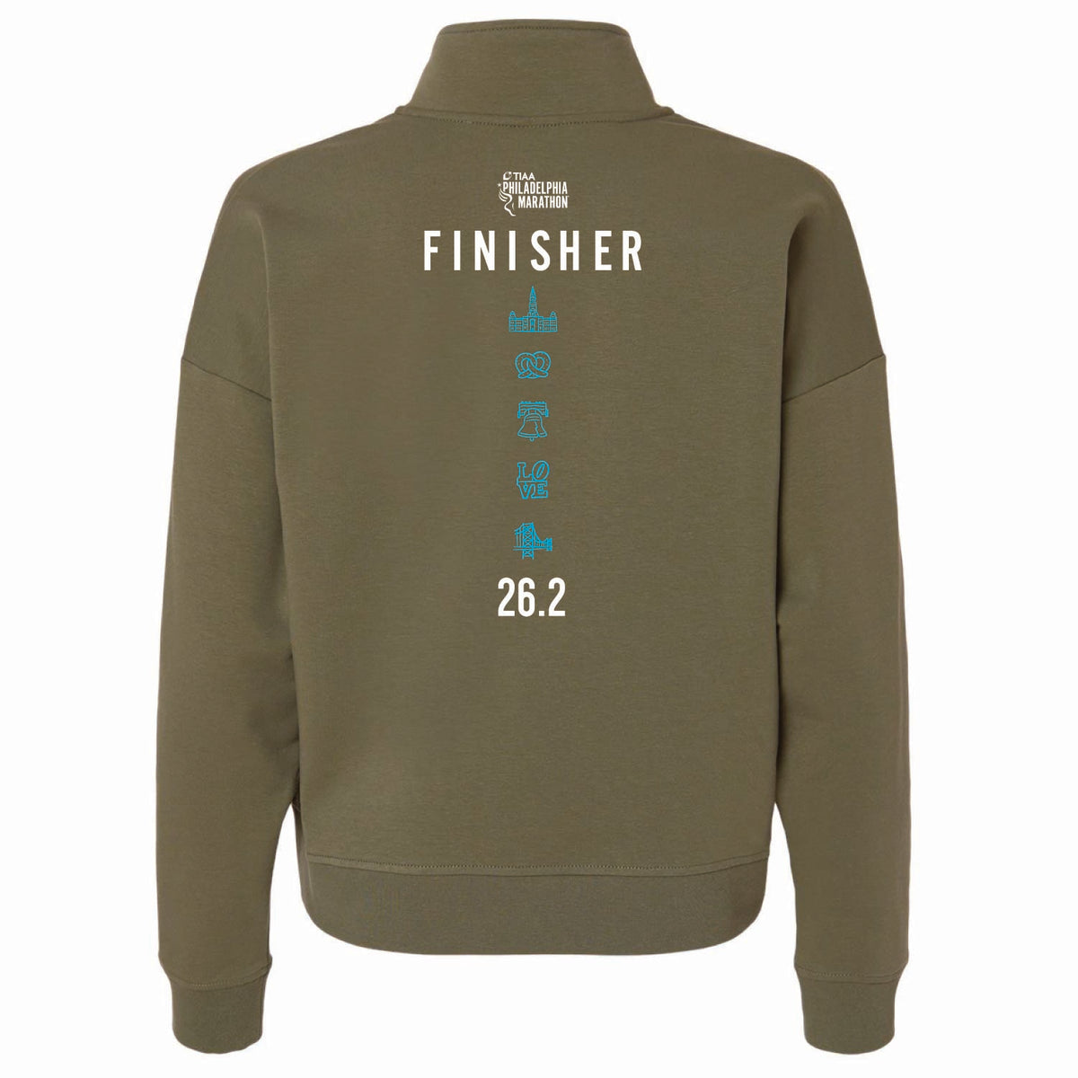 Fitted French Terry 1/4 Zip -Pine- TIAA 2026 Finisher