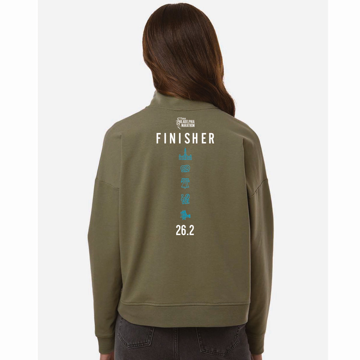 Fitted French Terry 1/4 Zip -Pine- TIAA 2026 Finisher