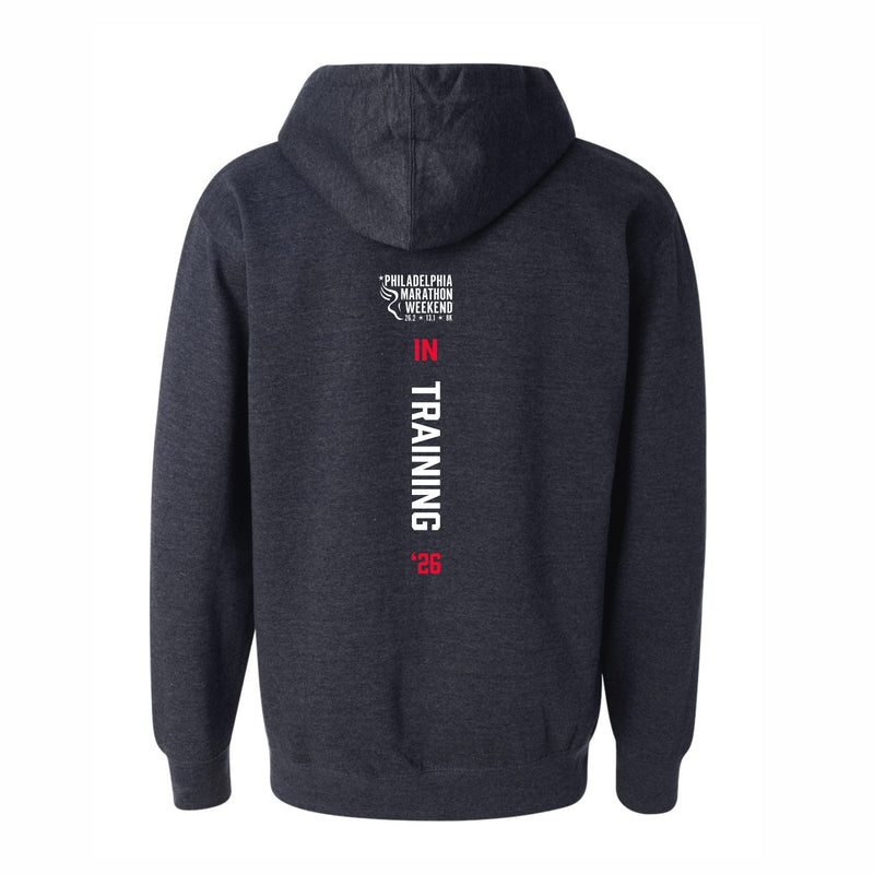 Adult Fleece Hoody -Navy Heather- PMW 2026 In Training