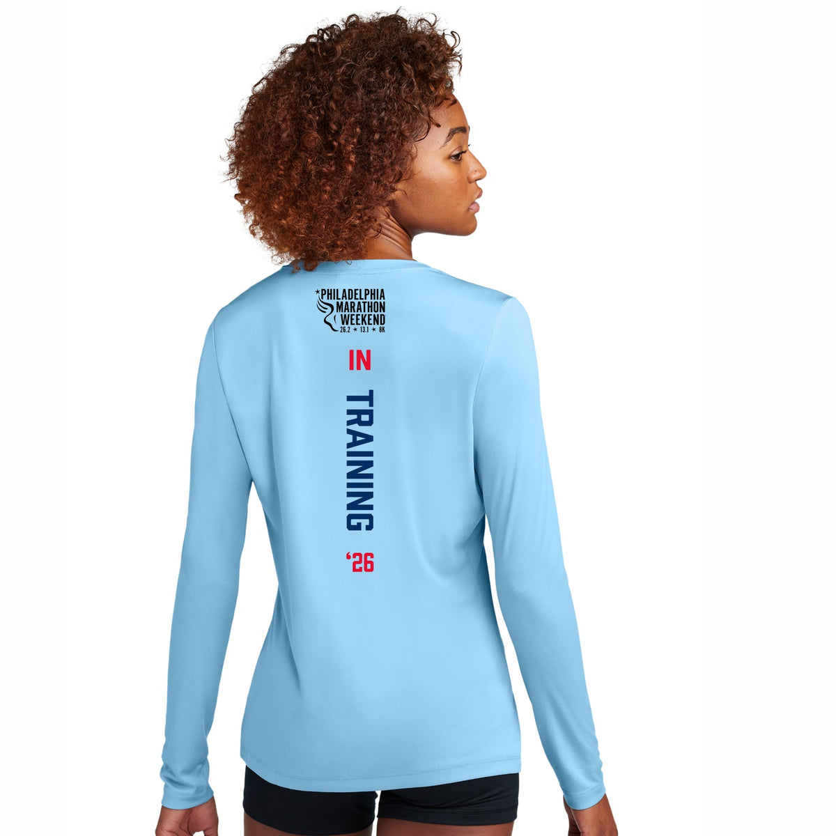 Fitted LS Tech Tee -Light Blue- PMW 2026 In Training