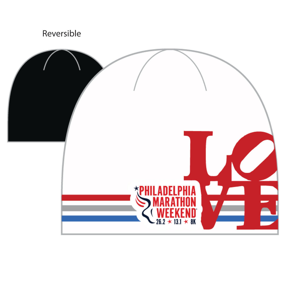 Beanie -White Fleece- PMW Love