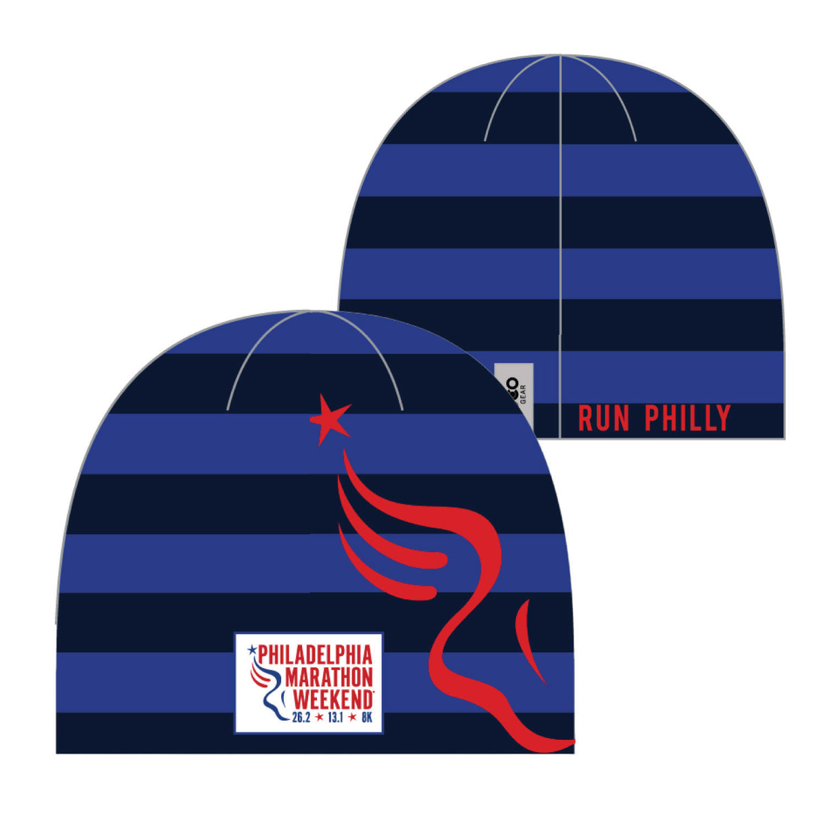 Beanie -Striped Fleece- PMW Foot
