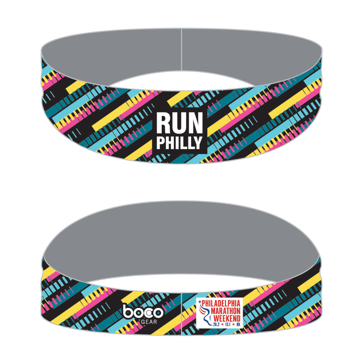 Headband -Dazzle Tech Stretch- PMW Run Philly