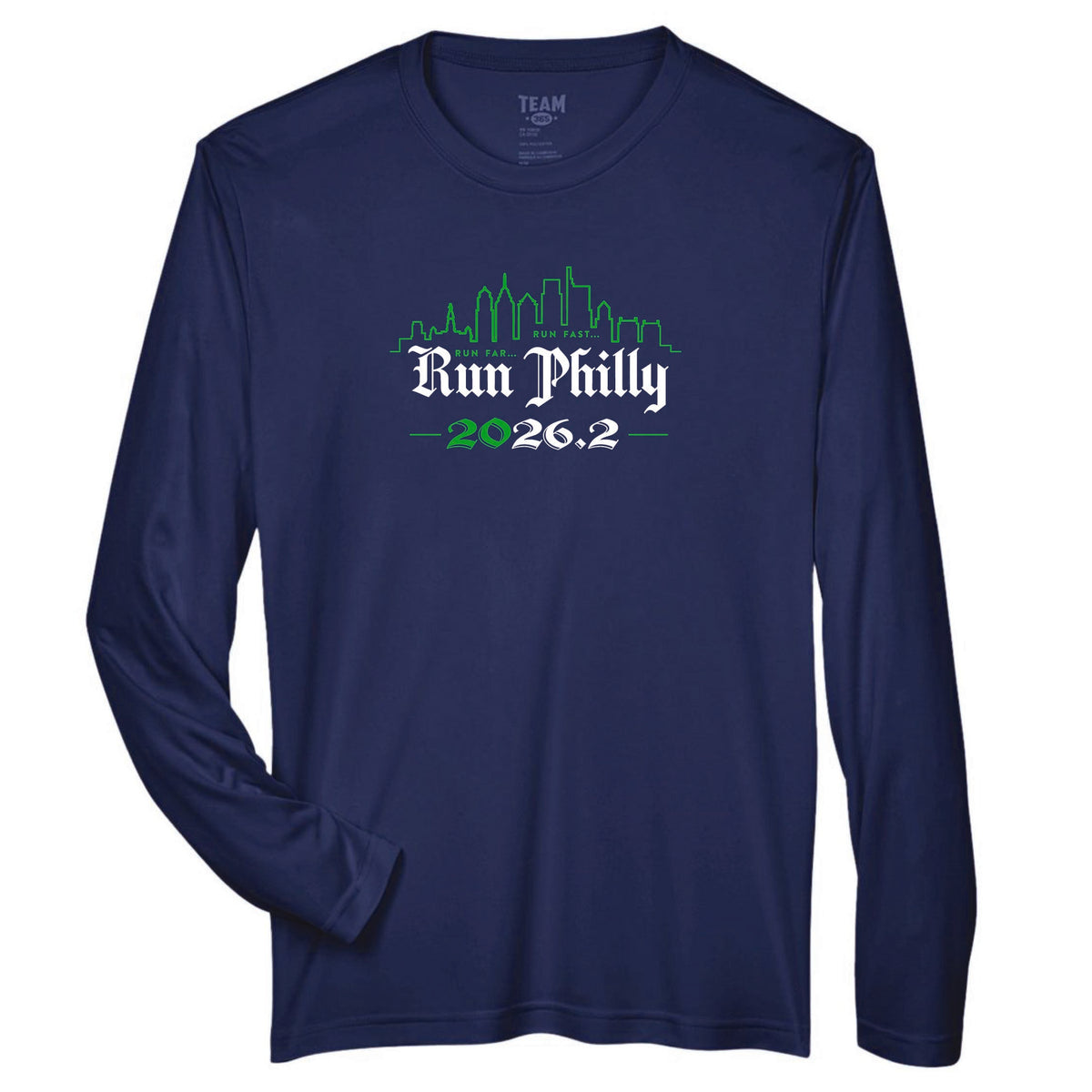 Adult LS Tech Tee -Navy- 2026.2 Course