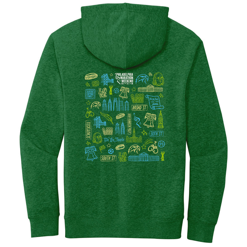 Adult Fleece Hoody -Heather Kelly- PMW We The People