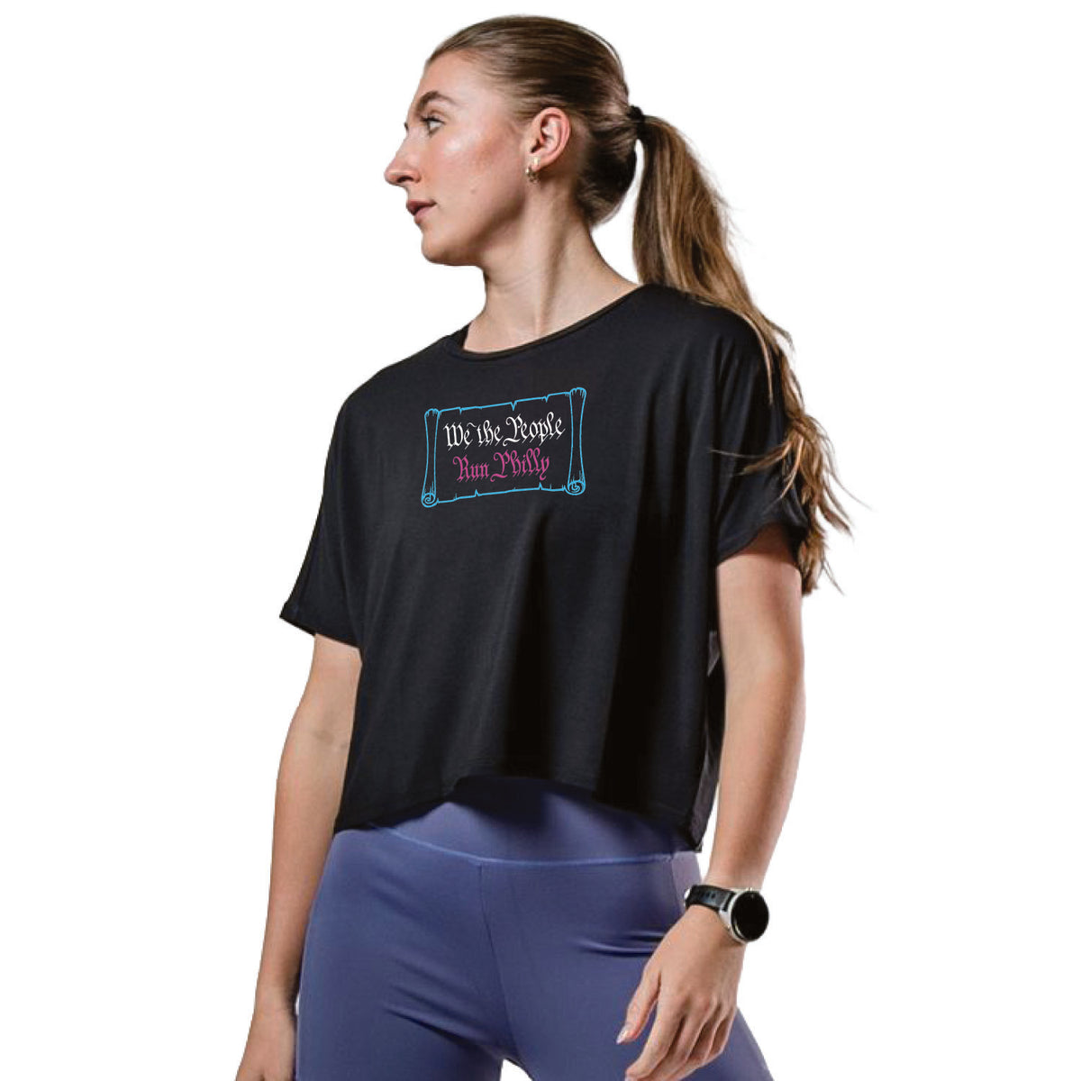 Fitted Tech Bamboo Tee -Black- PMW We The People