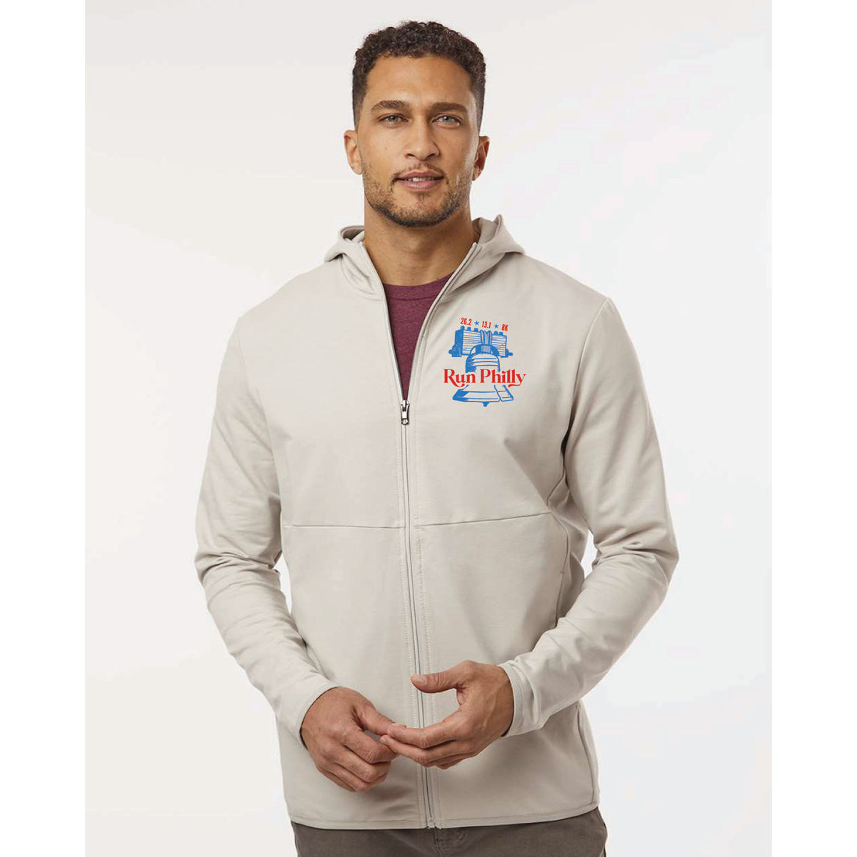 Adult Performance Zip Hoody -Smoke- PMW LCP