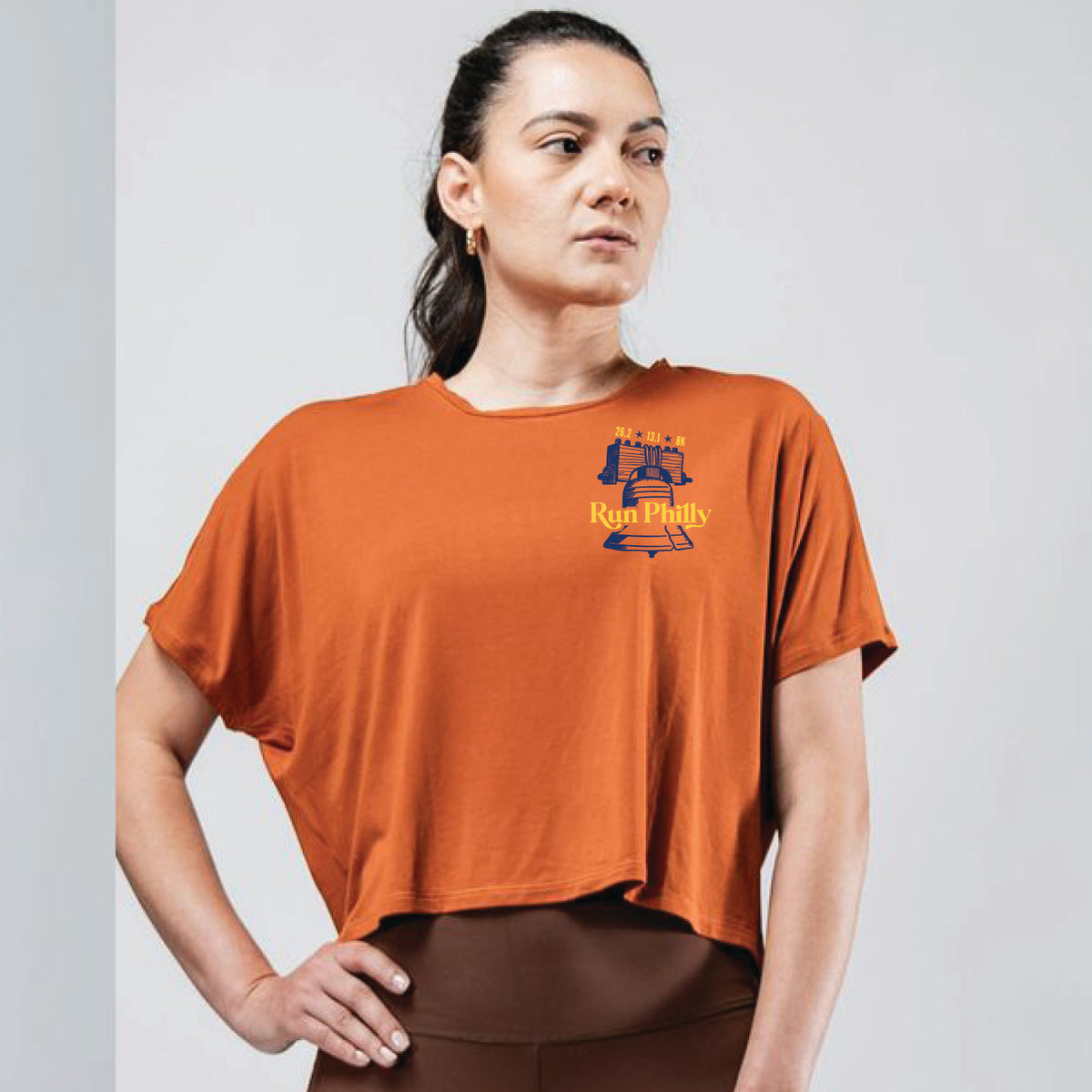 Fitted Tech Bamboo Tee -Sunfire Clay- PMW LCP