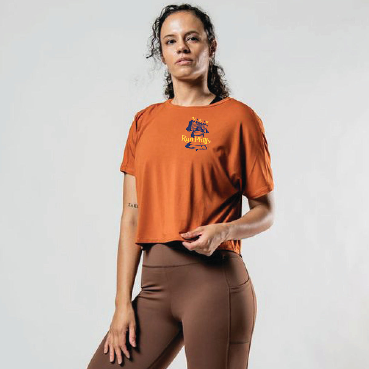 Fitted Tech Bamboo Tee -Sunfire Clay- PMW LCP