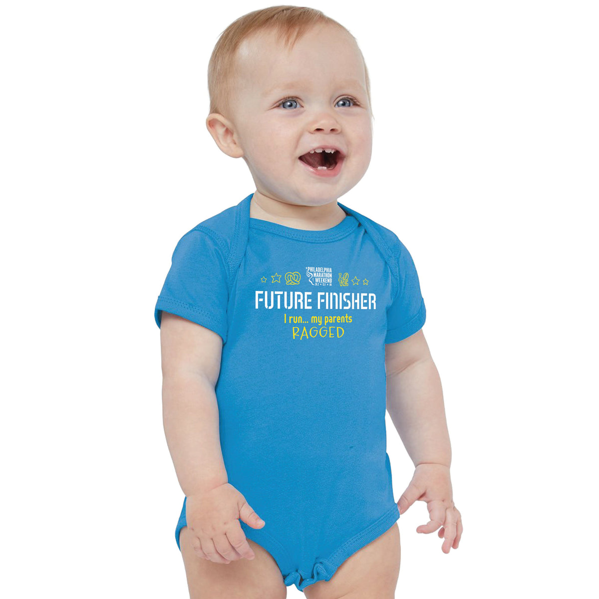 Infant SS Onesie -Cobalt- PMW Future Finisher