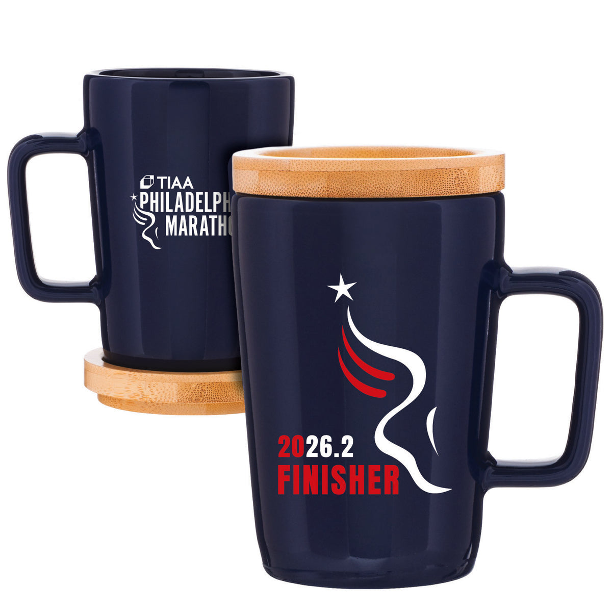 Mug -Navy w/Coaster Lid- 2026 TIAA Finisher